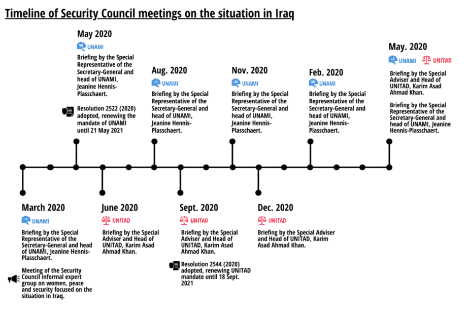 Iraq: Analysis of the work of the Security Council (2020) - NGO Working ...